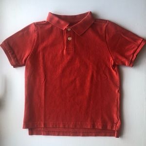 L.L. Bean Red Kids Polo Shirt